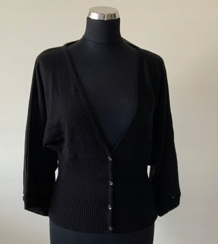 CZARNY SWETER ROZPINANY DAMSKI Prezent dla niej EXTRA OKAZJA - EMC