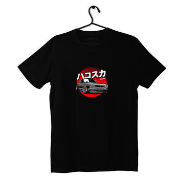 Czarny T-shirt Nissan Skyline GT-R HAKOSUKA-L - producent niezdefiniowany