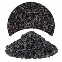 Czarny Żwirek do Akwarium Podłoże Wybarwiające Dobre Pod Rośliny 3-5mm 8kg