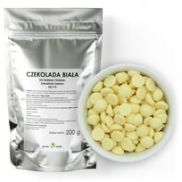 Czekolada Biała Małe Kaletki 25% Kakao 200G Do Ciast Do Deserów
