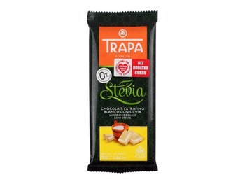 Czekolada biała ze stewią- Trapa 75g - Vivio