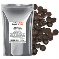 CZEKOLADA DO ZAPIEKANIA 200g Kropelki czekoladowe nietopliwe jakość Kol-Pol