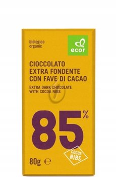 Czekolada gorzka min. 85% kakao bio 80g, Ecor - Ecor