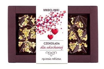 Czekolada mleczna z pistacjami Gratulacje - Vroclinki - Wrocławskie Praliny