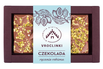 Czekolada mleczna z pistacjami - Imieniny - Vroclinki - Wrocławskie Praliny