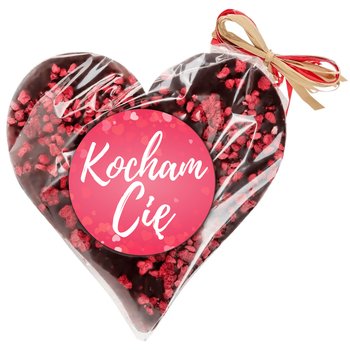 Czekolada w kształcie serca prezent na walentynki i dzień kobiet 85 g