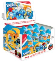 Czekoladowe Jajka Niespodzianki Smerfy Karton X 24szt Zaini