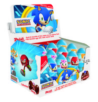 Czekoladowe Jajka Niespodzianki Sonic Karton 24Sztuk Zaini
