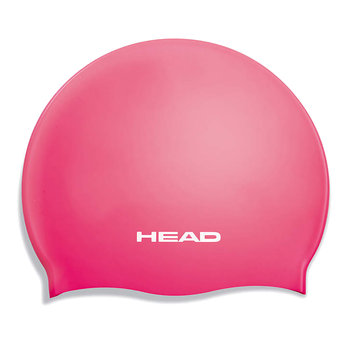 Czepek do pływania dziecięcy HEAD Silicone Flat FUCS różowy - Head