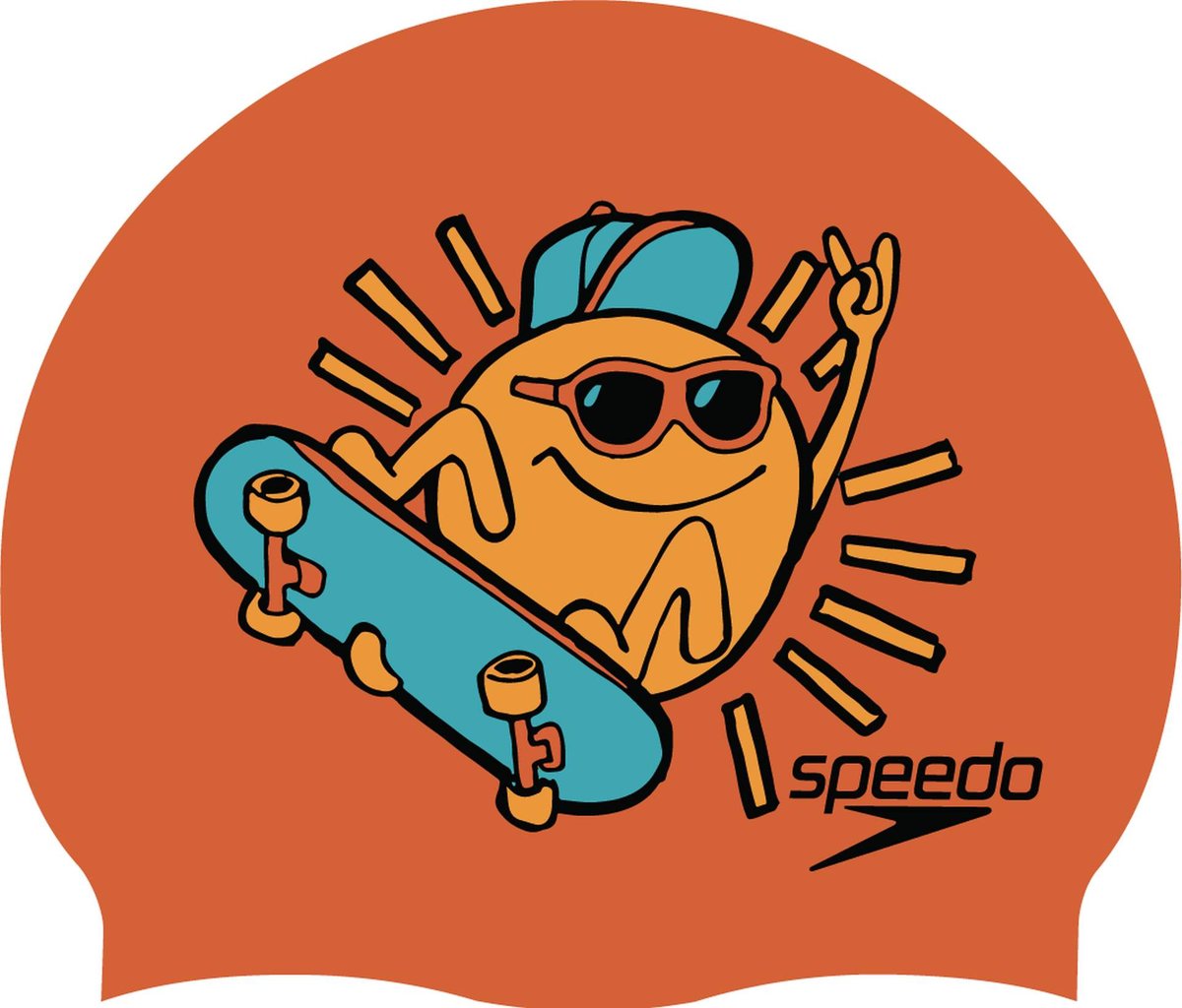 Фото - Шапочка для плавання Speedo Czepek pływacki dla dzieci  Slogan Print Cap 