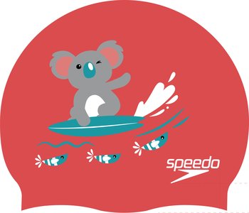 Czepek Pływacki Dziecięcy Speedo Printed Character Cap Red - Speedo