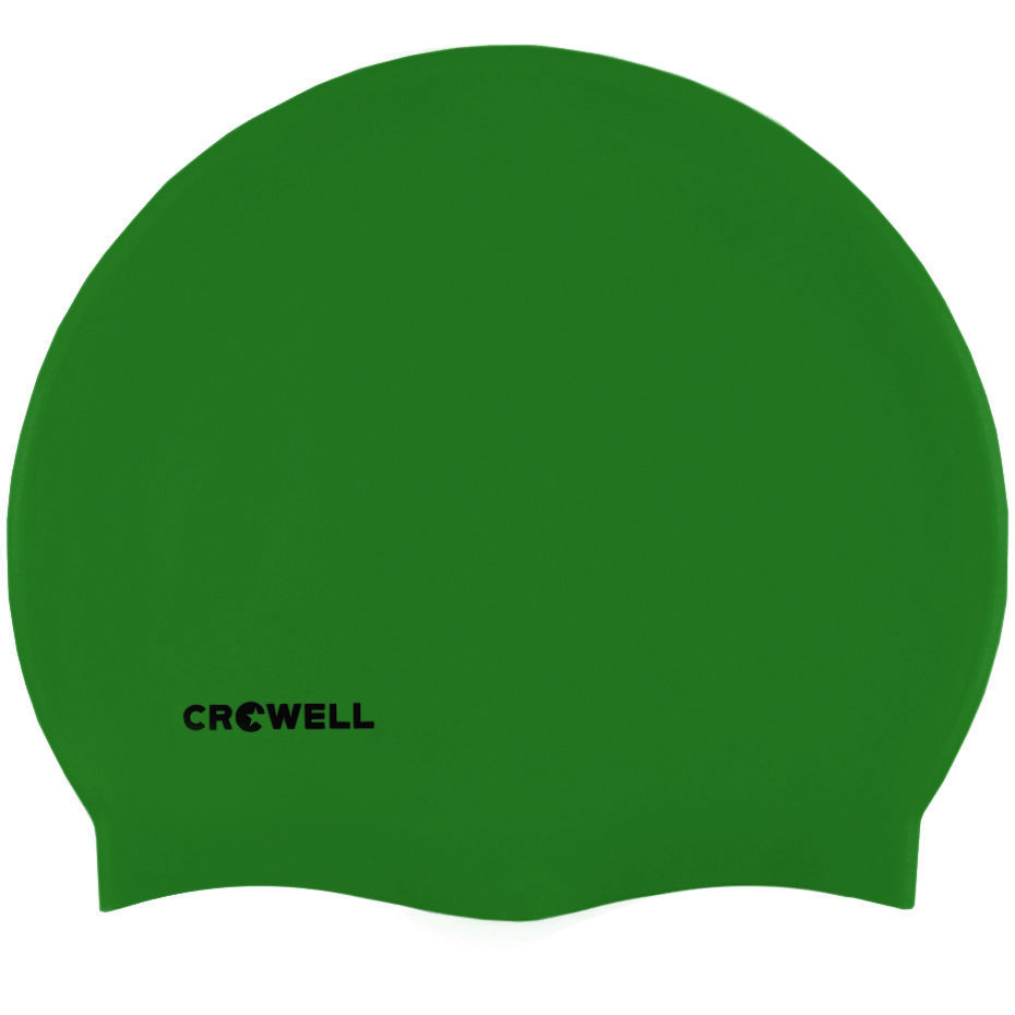 Zdjęcia - Czepek pływacki  silikonowy Crowell Mono Breeze kol.7 zielony