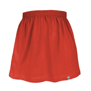 czerwona spódniczka dziewczęca dla dziewczynki spódnica dziecięca bawełniana 116/122 - Inna marka