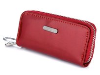Czerwone Skórzane Etui Na Klucze Małe Damskie Kluczówka Alessandro Paoli S43 Alessandro Paoli