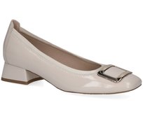 Czółenka damskie Caprice 22300 skórzane beżowe eleganckie na obcasie -38 Caprice