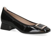 Czółenka damskie Caprice 22300 skórzane czarne eleganckie na obcasie -40,5 Caprice