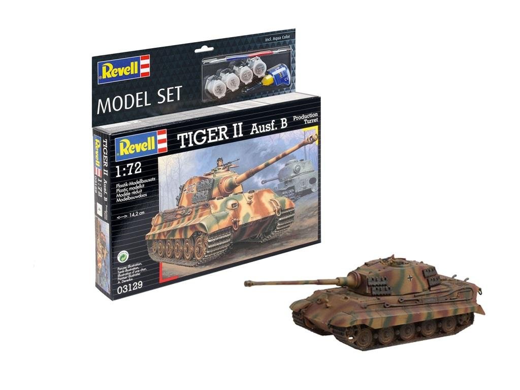 Revell Czołg Tiger II Ausf. B - zestaw modelarski