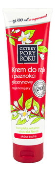 Cztery Pory Roku, Krem do rąk Gliceryna i Witaminy, 130 ml - Cztery Pory Roku