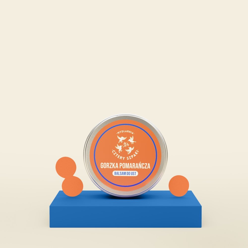 Empik CZTERY SZPAKI Balsam do ust Gorzka Pomarańcza 15ml