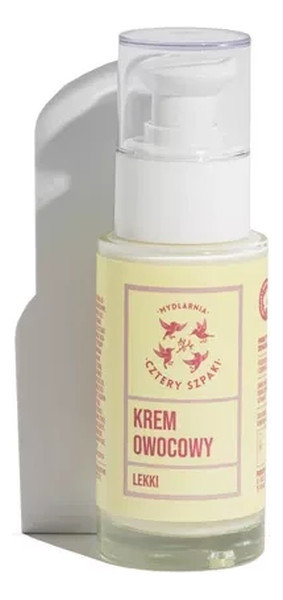 Mydlarnia Cztery Szpaki, Lekki krem owocowy, 50ml-Zdjęcie-0