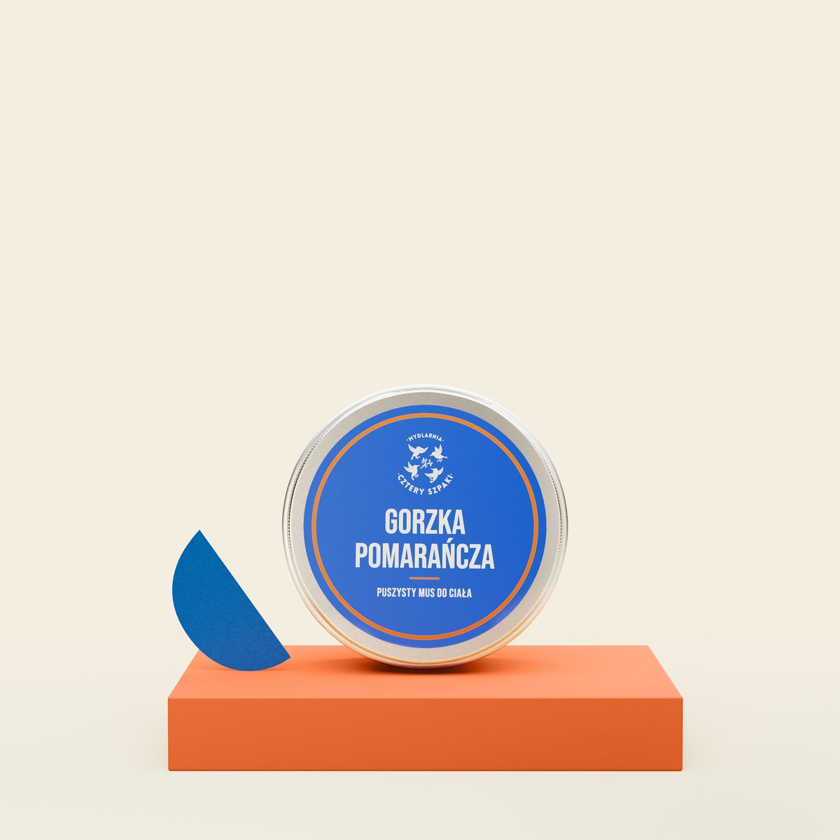 Empik CZTERY SZPAKI Puszysty mus do ciała Gorzka Pomarańcza 150ml