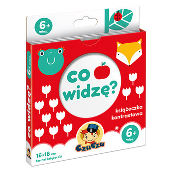 CzuCzu. Co widzę? Książeczka kontrastowa 6 mies.+ - Opracowanie zbiorowe