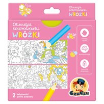 CzuCzu. Dłuuugie kolorowanki. Wróżki Opracowanie zbiorowe