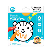 CzuCzu. Dłuuugie rysowanki. Zwierzęta. Chwytam kredkę