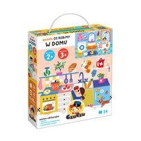 CzuCzu Puzzle. Co robimy w domu dla dzieci. 2+,3+ Opracowanie zbiorowe