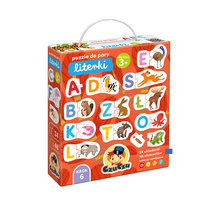 CzuCzu. Puzzle do pary. Literki Opracowanie zbiorowe