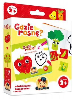 CzuCzu, zabawka edukacyjna Książeczka - Gdzie rosnę? - Czuczu