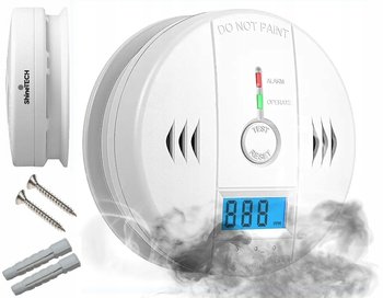 CZUJNIK CZADU DETEKTOR CO WYKRYWACZ TLENKU WĘGLA AUTONOMICZNY CERTYFIKOWANY - Inny producent