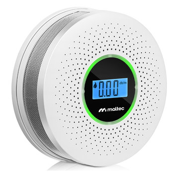 Czujnik Czadu Dymu Tlenku Węgla Safesensor2000 2W1 - Maltec