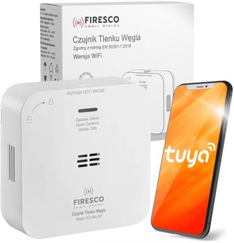 Czujnik czadu Firesco FCO-850 WF z WiFi aplikacja Tuya - Inny producent