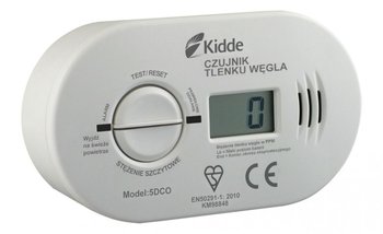 Czujnik czadu z wyświetlaczem LCD KIDDE 5DCO  - KIDDE