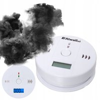 Czujnik Czujka Czadu Tlenku Węgla CO Bezprzewodowy Głośny Riwall RCC-01