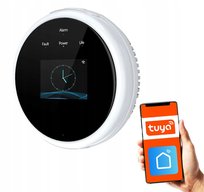 Czujnik gazu ziemnego i LPG WiFi TUYA z alarmem i wyświetlaczem Kostor