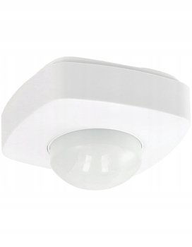 Czujnik Ruchu LED Sensor PIR Natynkowy IP65 Wodoszczelny Na Podczerwień - inna (Inny)