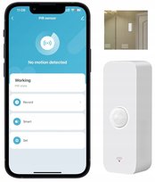 CZUJNIK RUCHU PIR DETEKTOR INTELIGENTNY WiFi APLIKACJA TUYA SMART HOME