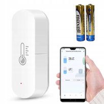 Czujnik temperatury i wilgotności WIFI TUYA Smart Dom Alexa Google