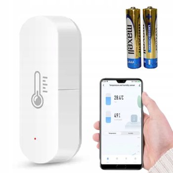 Czujnik temperatury i wilgotności WIFI TUYA Smart Dom Alexa Google - Inny producent