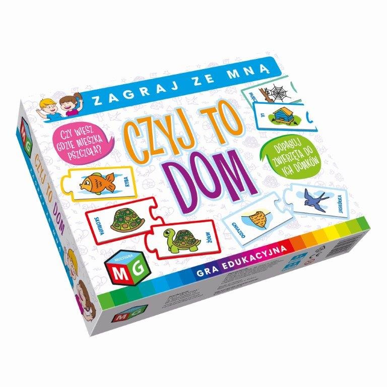 Czyj to dom? gra edukacyjna, MULTIGRA