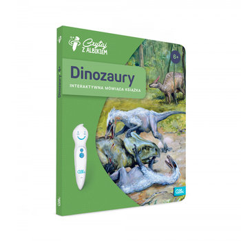 Czytaj z Albikiem, Dinozaury, interaktywna mówiąca książka - Czytaj Z Albikiem