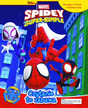 Czytanie to zabawa. Marvel. Spidey i super-kumple. Disney - Aline Lemay