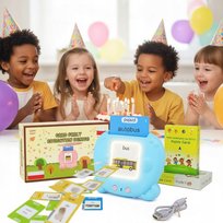 Czytnik Kart do Nauki Języka Angielskiego Polski dla Dzieci Fiszki Mikołaja