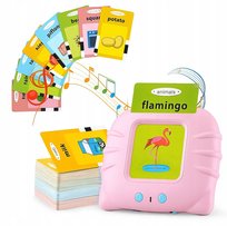 Czytnik Kart Do Nauki Słówek ANGIELSKI EDUKACYJNY 112 Kart 224 Słówek