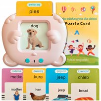 CZYTNIK KART DO NAUKI SŁÓWEK JĘZYKA ANGIELSKIEGO POLSKIEGO 448 SŁÓW 3 TRYBY