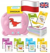 Czytnik Kart Do Nauki słówek POLSKI i ANGIELSKI 448 SŁÓW TRZY TRYBY JĘZYKÓW, karty do gry