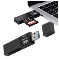 Czytnik Kart Pamięci Usb A 3.0 Micro Sd Sdhc Mmc Dv T-Flash Do Laptopa pendrive wielofunkcyjny CARD READER mały kieszonkowy USB 3.0 SD microSD TF GSM-HURT