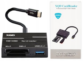 Czytnik kart pamięci XQD SD SDHC SDXC PC USB C 3.0 - brak  danych